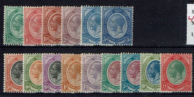 Image of South Africa SG 3/17 LMM British Commonwealth Stamp